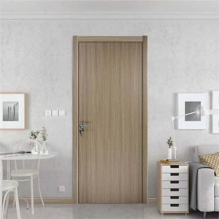 Ușa de lemn laminată laminată solidă
